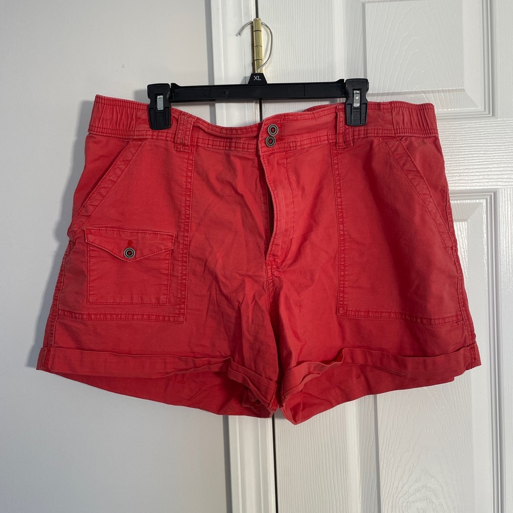Time and Tru Reddish-Pink Shorts